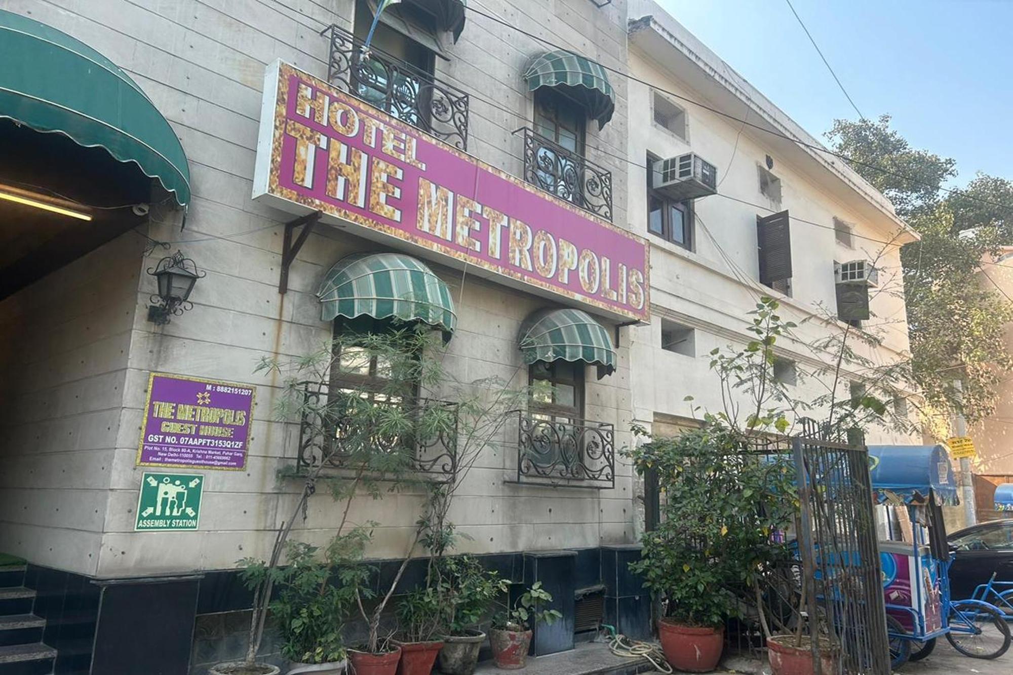 The Metropolis Guest House Near Rk Ashram Metro Station New Delhi Bagian luar foto